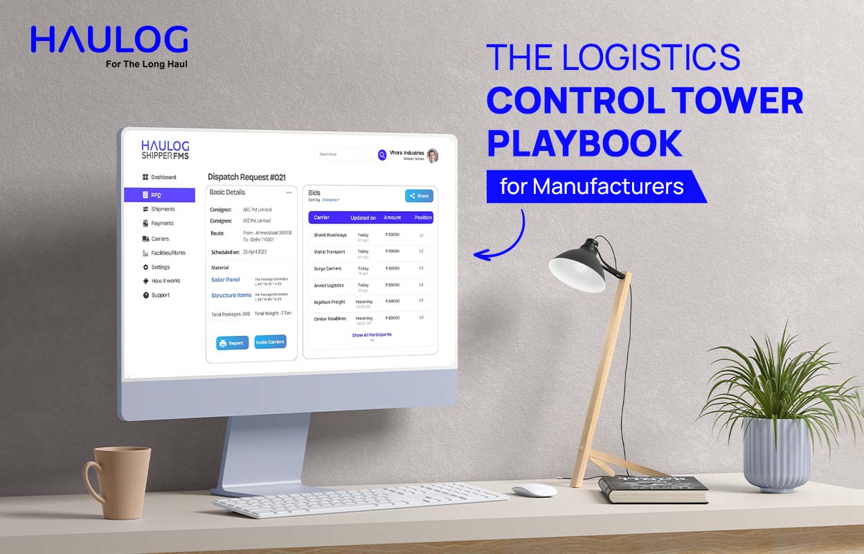 The Logistics Control Tower Playbook for Manufacturers