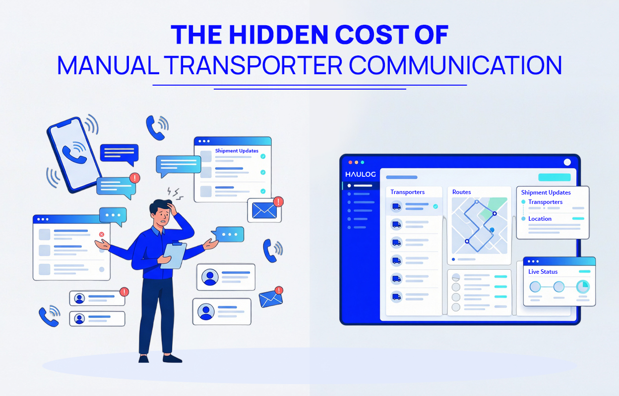 The Hidden Cost of Manual Transporter Communication in Logistics